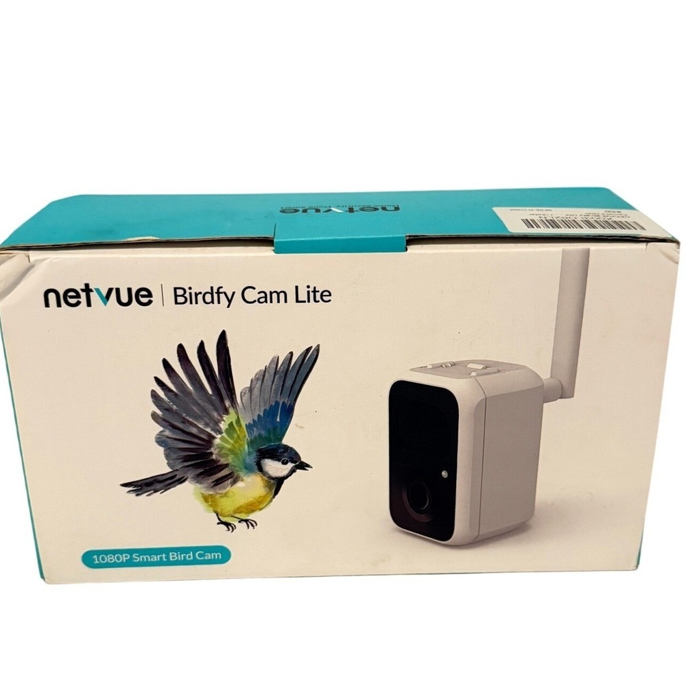 Netvue Birdfy Cam Lite Sz OS 1080P Smart Bird Camera AI Recognition NI-8202